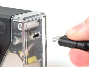 Portable Power Station Charge and Power On