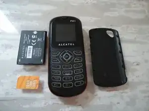 How to reset Alcatel OT-208