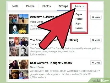 Image titled Use the Facebook Graph Search Step 4