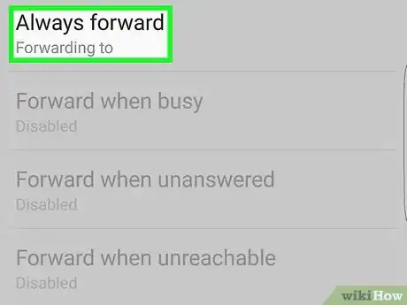 Image titled Unforward Calls on Android Step 6