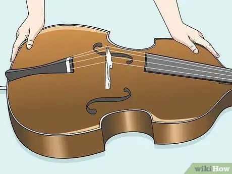 Image titled Adjust a Double Bass Bridge Step 1