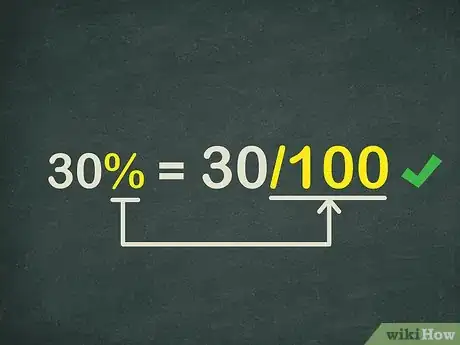 Image titled Convert a Percentage to a Fraction Step 4