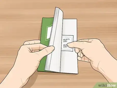 Image titled Remove the Mildew Smell from Books Step 4