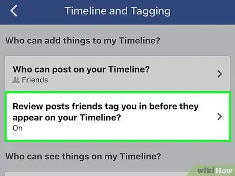 Image titled Approve Tags on Facebook Step 5