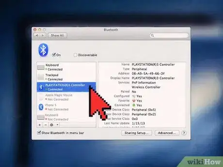 Image titled Connect PS3 Controller to Mac Step 17
