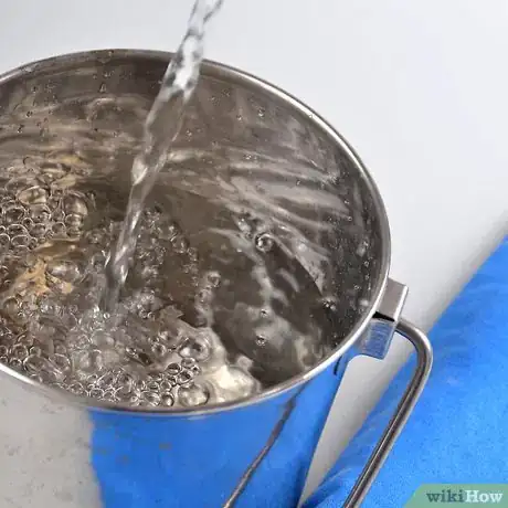 Image titled Remove a Blood Spot from a Cotton Pillow Case Step 1