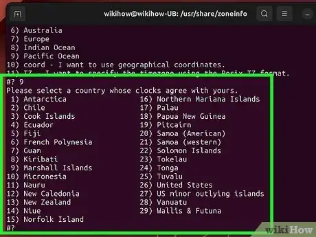 Image titled Change the Timezone in Linux Step 5