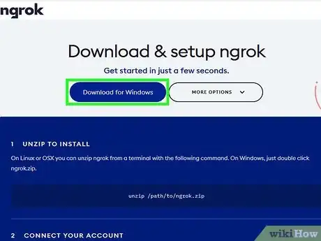 Image titled Use Ngrok in Windows Step 2