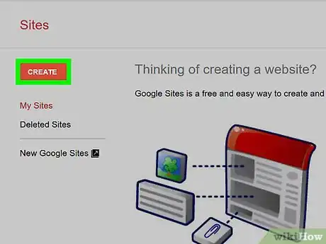 Image titled Create a Website Using Google Sites Step 2