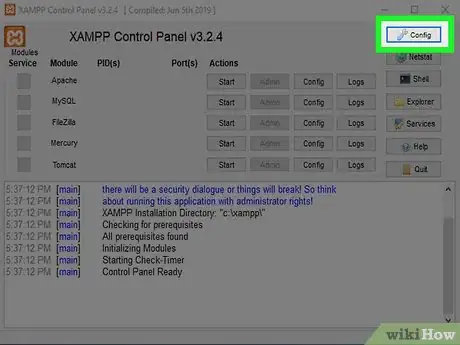 Image titled Start XAMPP at Startup in Windows Step 2