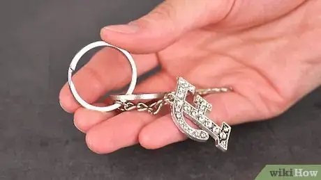 Image titled Add a Key to a Key Ring Step 1