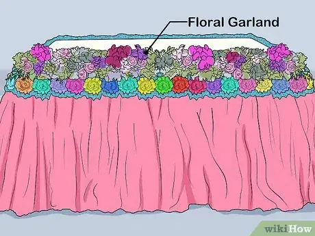 Image titled Decorate a Table with Tulle Step 14