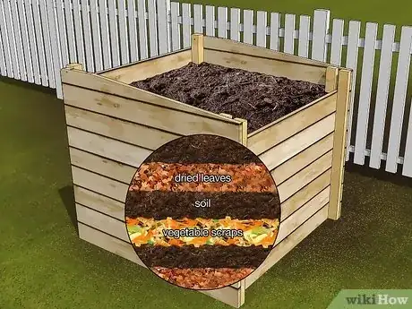 Image titled Add Compost to Plants Step 1