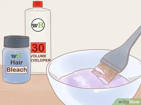 Image titled Bleach Dark Hair Without It Turning Orange Step 12