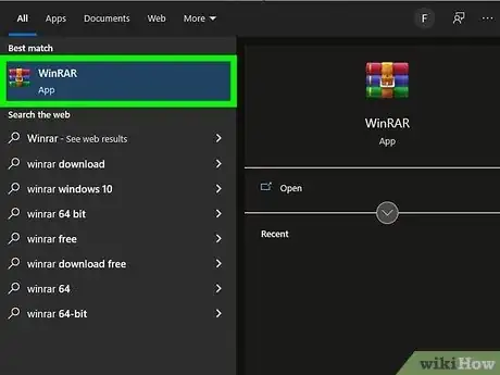 Image titled Use Winrar to Fix Corrupted RAR and ZIP Archives Step 1