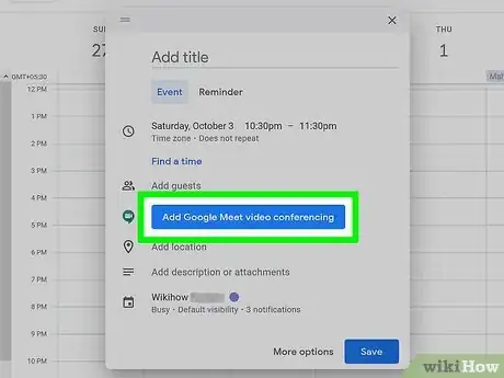 Image titled Schedule a Google Meet in Advance Step 11