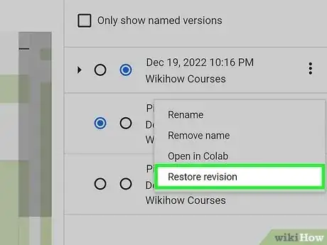 Image titled Undo in Google Colab Step 7