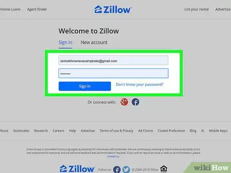 Image titled Delete a Zillow Account Step 1