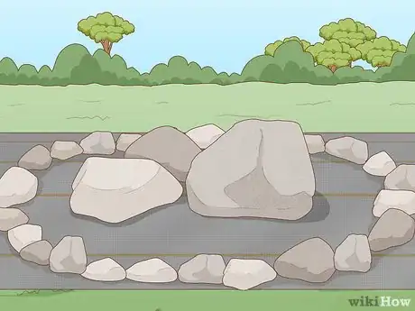 Image titled Build a Rock Garden with Weed Prevention Step 7