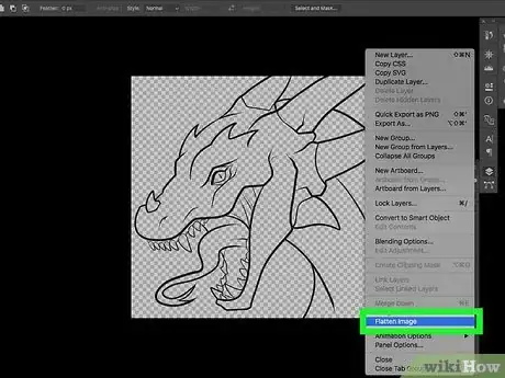 Image titled Color Line Art in Photoshop Step 2
