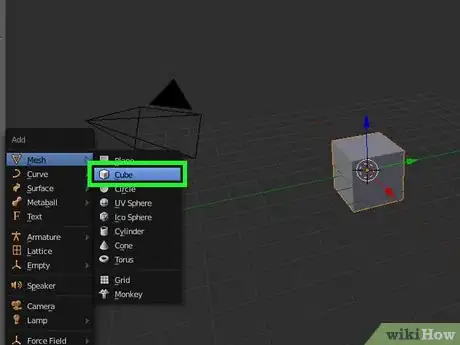 Image titled Cut an Object Using Knife Project in Blender 2.77 Step 1