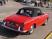 1962 Fiat 1200 Cabriolet (rear)
