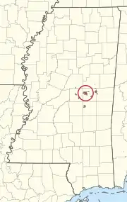 Image 6Location of Mississippi Choctaw Indian Reservation (from Mississippi Band of Choctaw Indians)