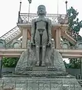 18&nbsp;ft statue of lord Bahubali at Siddhant Tirth Kshetra Shikohpur