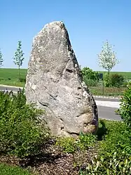 The menhir known as Queue de Gargantua