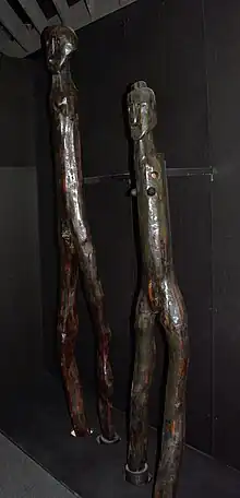 Braak Bog Figures, c. 2nd-4th centuries BCE, Schleswig-Holstein state archaeology museum at Gottorf Castle