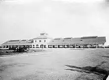 The building of the station (c. 1910s)