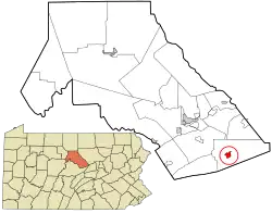 Location in Clinton County and the U.S. state of Pennsylvania.