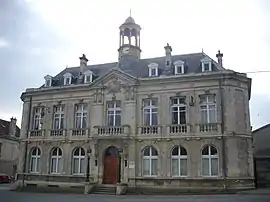 The town hall in Cormicy