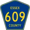 County Route 609 route marker