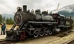 Steam Locomotive No. 73.