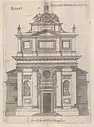 Chapel entrance façade