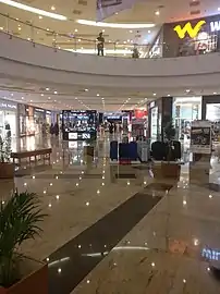 Inside view of The Nexus Fiza Mall