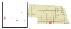Location of Stamford, Nebraska