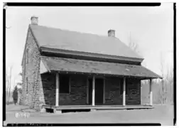 A picture of the meetinghouse
