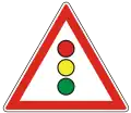 A-026Traffic signals ahead