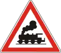 A-039Level crossing without gates or barriers