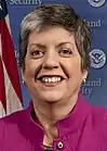 Former Secretary of Homeland SecurityJanet Napolitanofrom Arizona(2009–2013)