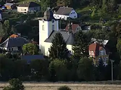 Church of Saint Anne in the centre of Jeřmanice