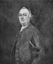 John Winslow's brother Edward Winslow (scholar), died 1784