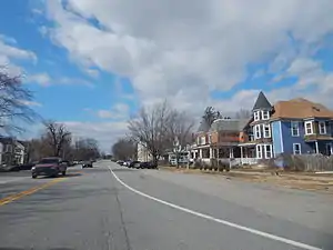 Downtown Ridgely in March 2015.