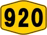 Federal Route 920 shield}}