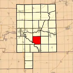 Location in LaSalle County