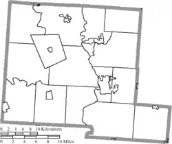 Location of Orient in Pickaway County mayor Jami Hill