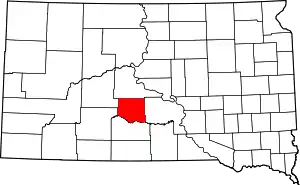 Jones County map