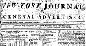 New York Journal or General Advertiser  Oct 16 1766